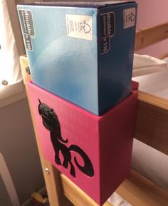 Tissue Box Holder Unicorn 3D Printer Model