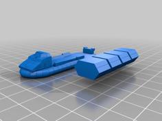 Buffalo BFFL Cargo Hover 3D Printer Model