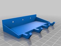 Mini Tray With Key Holder 3D Printer Model