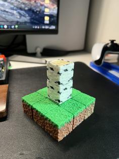 Minecraft Logs 3D Printer Model