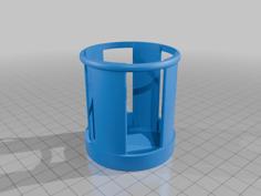 A Pretty Cool Pipet/Pipette Holder (Glass Jar Option) 3D Printer Model