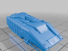 Star Tours Starspeeder – XWM Scale 3D Printer Model