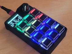 Adafruit Macropad Case 3D Printer Model