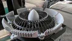 Wind Cannon SAFETY Grill 3D Printer Model