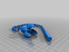 Terraria Grappling Hook 3D Printer Model