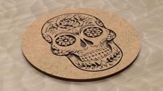 Skull, Laser Cut