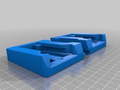 (Remix) Milwaukee Battery Rack M18 – Modular Remix 3D Printer Model