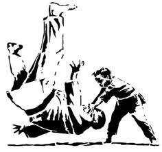 Banksy Judo Child Stencil 3D Printer Model