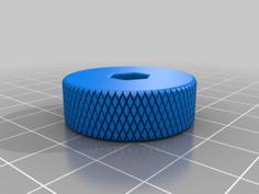 M5 Bolt/Nut Knob (8mm Head) 3D Printer Model