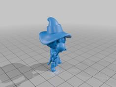 Pumpkin Witch 3D Printer Model