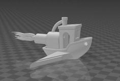 Flying Benchy 3D Printer Model