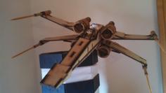 Laser Cut X-Wing Starfighter