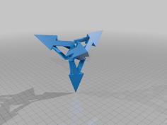 ESCHER 2.0 STAR TETRAHEDRAL POLYKNOT 1 3D Printer Model