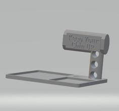 FHW: Katch-All Bedside Tray 3D Printer Model