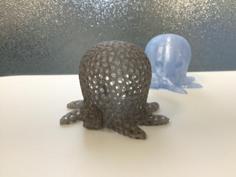 Voronoi Cute Octopus 3D Printer Model