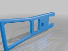 FT-857 Split Side Rails / Handles 3D Printer Model