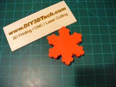 Snowflake Gift Box! 3D Printer Model