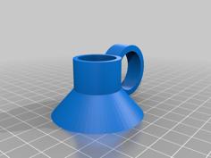 Taper Candle Holder 3D Printer Model