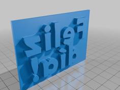 Clay Stamp 3D Printer Model