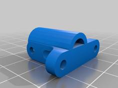 3dsets Landy Reinforced Track Mount 3D Printer Model