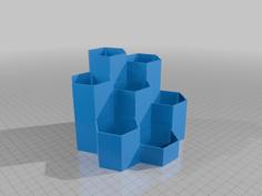 Desk Organizer 3D Printer Model