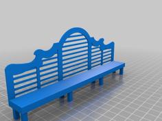 Soft Surroundings Heirloom Bench 3D Printer Model