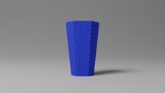 Hexagon Pencil/Brush/Utility Cup 3D Printer Model