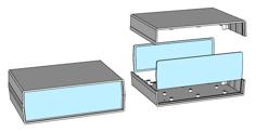 Electronics Project Enclosure 3D Printer Model