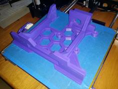 JAG: A8 Rear Brace (with Screw-down Tabs) 3D Printer Model