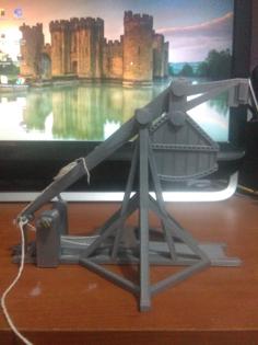 CATAPULT TREBUCHET REPLICA 3D Printer Model