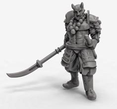 Benkai Half Oni 3D Printer Model