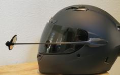 Motorcycle Helmet Mirror (side Mounted) 3D Printer Model