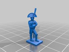 1-100 Spanish 1808 Foot Artillery Crews Pack 3-1 3D Printer Model