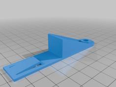 Dual-Peg Cabinet Shelf Support Bracket With Replaceable Press-Fit Pegs 3D Printer Model