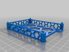 SSD Stackable Tray With Lid (Front Ports) 3D Printer Model