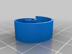 Customizable Logarithmic Spiral 3D Printer Model