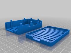 Raspberry Pi 2 Basic Case 3D Printer Model