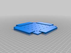 Modular Peg Board 3D Printer Model