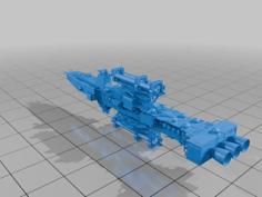 Babylon 5 Harpocrates Class Light Ship Cruiser 3D Printer Model