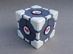 Companion Cube 3D Printer Model