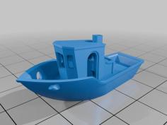 REALISTIC BENCHY V4 3D Printer Model