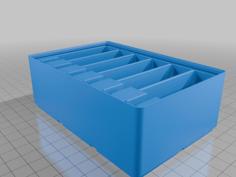 Ultimaker S5 Print Core Holder For Gridfinity 3D Printer Model