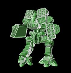 Volley Fox Mecha 3D Printer Model