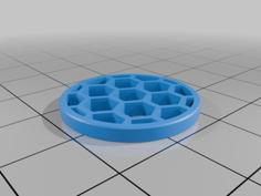 1€ Shopping Cart Coin 3D Printer Model