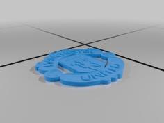 Manchester United Logo 3D Printer Model