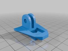 J-arm Gopro Mount Adapter 3D Printer Model