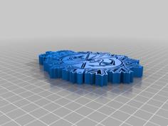 Canadian Armed Forces Tri-service Badge 3D Printer Model