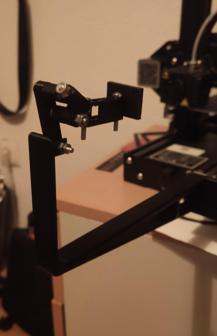 Raspberry Pi Camera Mount With Articulated Arm 3D Printer Model