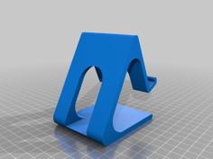 Phone Stand Revised 3D Printer Model