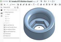 Innato GT3 Button Guard 3D Printer Model